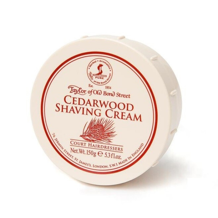 Крем для бритья Taylor of Old Bond Street Cedarwood, 150 грамм