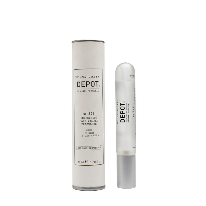 Парфюм для волос и кожи головы Depot 203 Refreshing hair & scalp fragrance, 20 мл