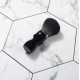 Помазок Dovo Shaving Brush Black Hi-Brush Synthetic acrylic black long handle