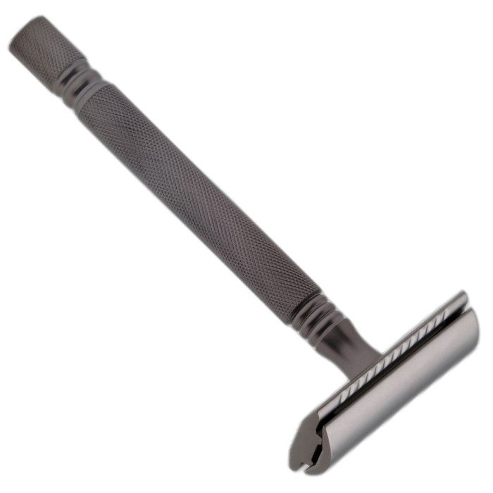 Станок для бритья Т-образный Pearl SS-01 Graphite Black Closed Comb