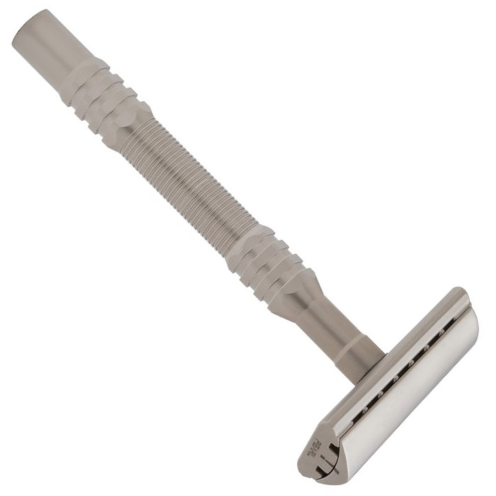 Станок для бритья Т-образный Pearl L-65 Semi Slant Stainless Steel