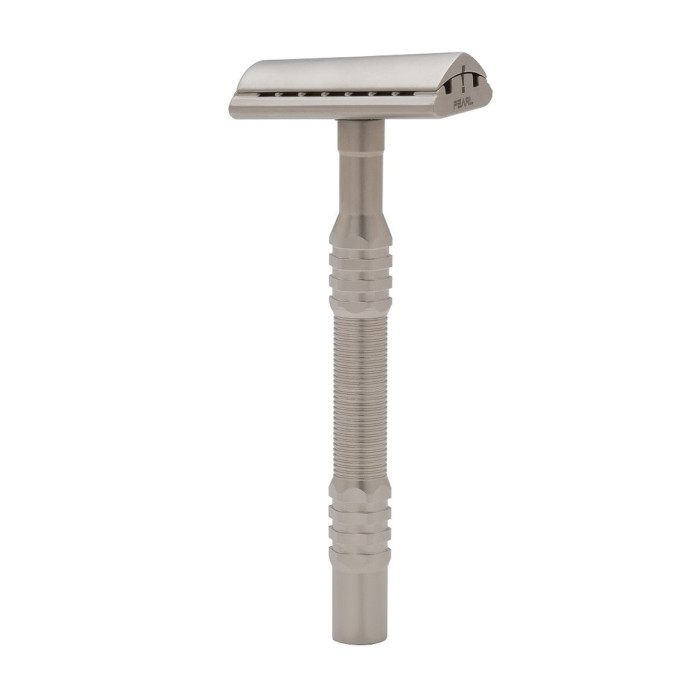 Станок для бритья Т-образный Pearl L-65 Semi Slant Stainless Steel