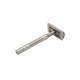 Станок для бритья Т-образный Pearl L-65 Semi Slant Stainless Steel