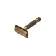 Станок для бритья Т-образный Pearl SSH-05 Antique Brass Closed Comb