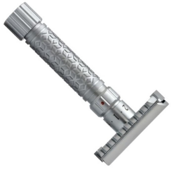 Станок для бритья Т-образный Pearl Flexi Adjustable Safety Razor Open Comb FXO-2023