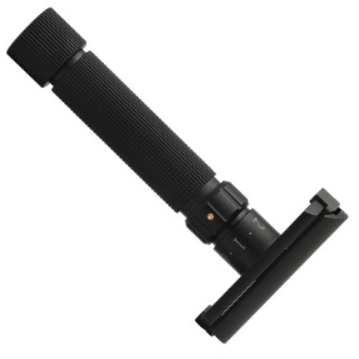 Станок для бритья Т-образный Pearl Flexi Adjustable Safety Razor Closed Comb Black edition FXBE-2023