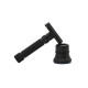Станок для бритья Т-образный Pearl Flexi Adjustable Safety Razor Closed Comb Black edition FXBE-2023