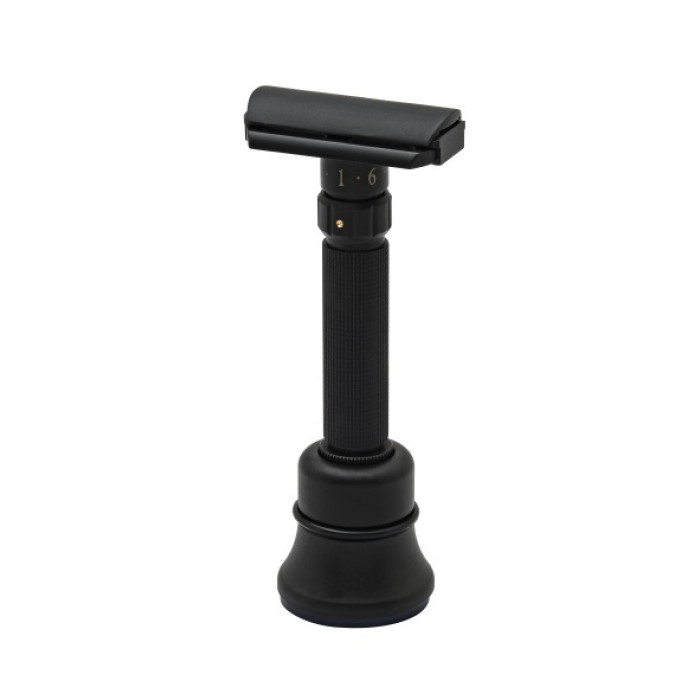 Станок для бритья Т-образный Pearl Flexi Adjustable Safety Razor Closed Comb Black edition FXBE-2023