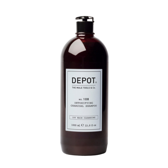 Шампунь для глубокой очистки с древесным углем Depot 108, 1000мл