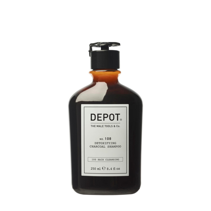 Шампунь для глубокой очистки с древесным углем Depot 108, 250мл