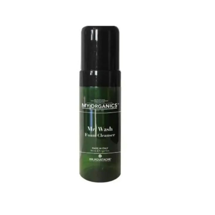 Очищающая пенка для бороды и лица My.Organics Mr.Wash Foam Cleanser 150 мл