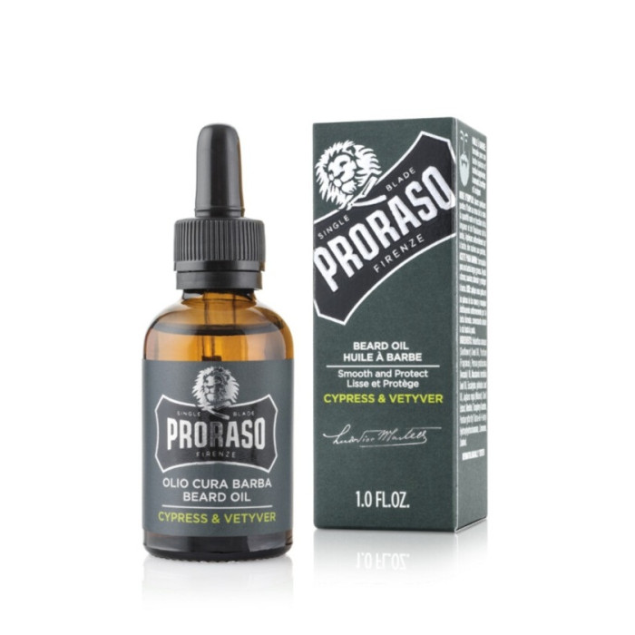 Масло для бороды Proraso Beard Oil Cypress and Vetyver