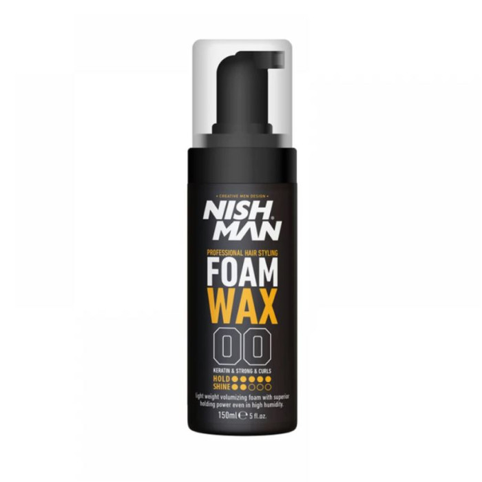 Пена для укладки волос Nishman Foam Wax 150 мл