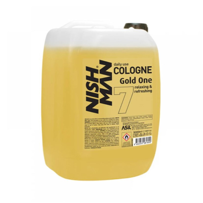 Одеколон после бритья Nishman Gold One Cologne No.7 5000 мл