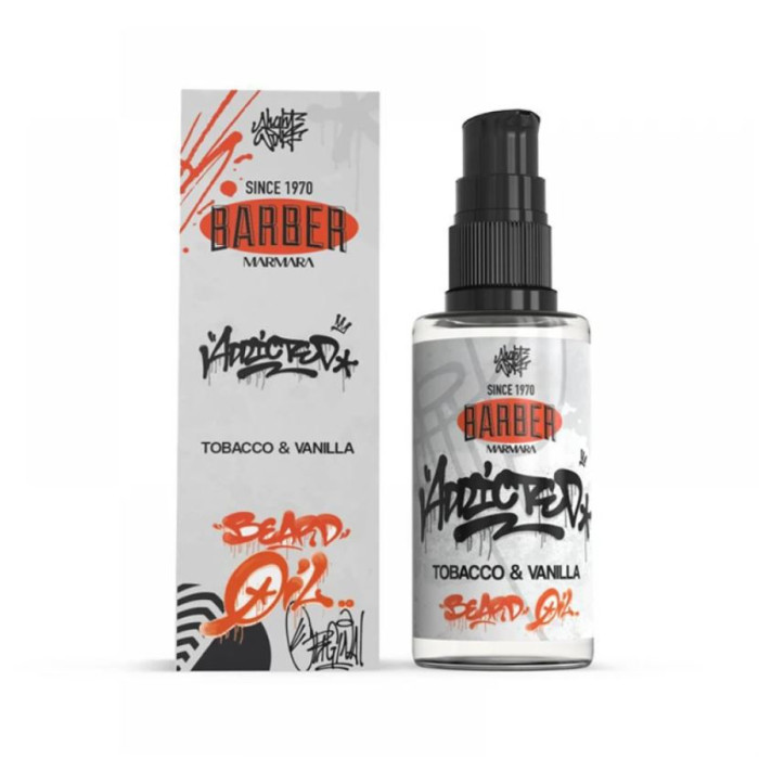 Масло для бороды Marmara Beard Oil Addicted Tobacco & Vanilla 50 мл
