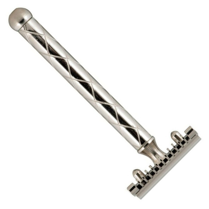 Станок для бритья Т-образный Fatip Retro Nickel