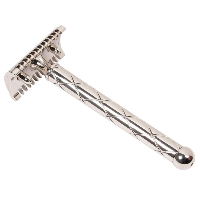 Станок для бритья Т-образный Fatip Retro Nickel