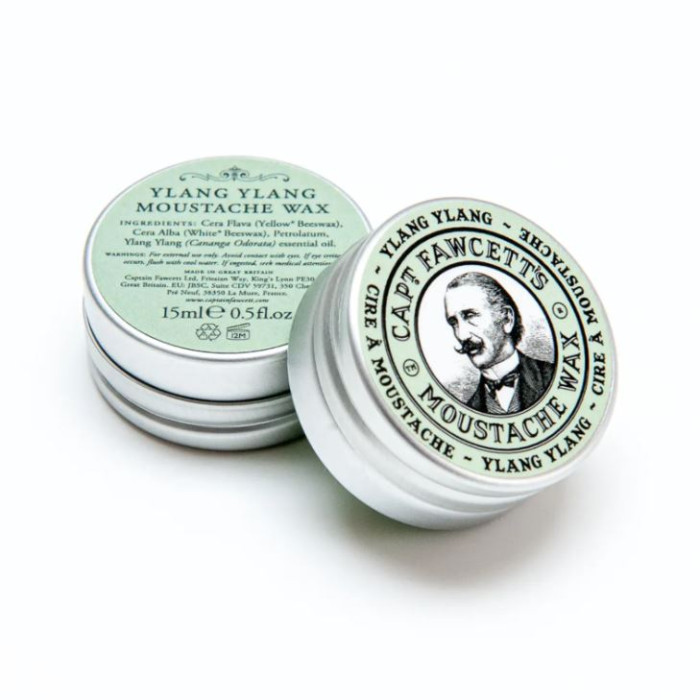 Воск для усов CAPTAIN FAWCETT’S, иланг-иланг