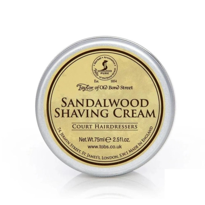 Крем для бритья Taylor of Old Bond Street Sandalwood Shaving Cream Bowl 75 мл