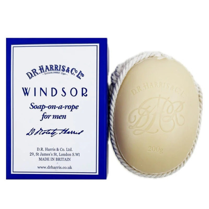Мыло на веревке WINDSOR Bath Soap on a Rope D R Harris, 200 грамм