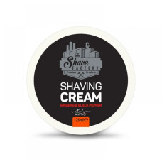 Крем для гоління The Shave Factory Ginseng & Black Pepper Shaving Cream 125 мл