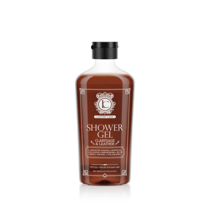 Гель для душа Lavish Care Shower Gel Clarysage and Leather, 300 мл