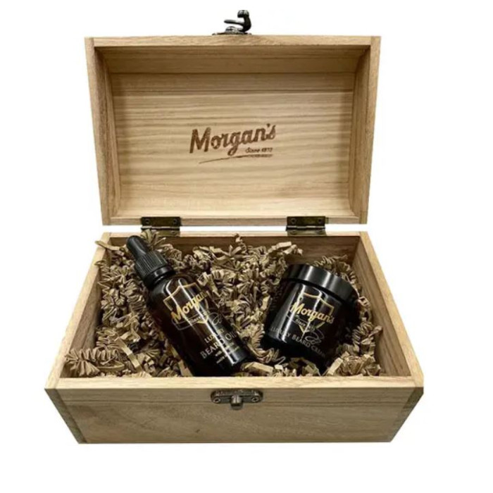 Подарочный набор премиальный для бороды Morgan's Luxury Beard Chest