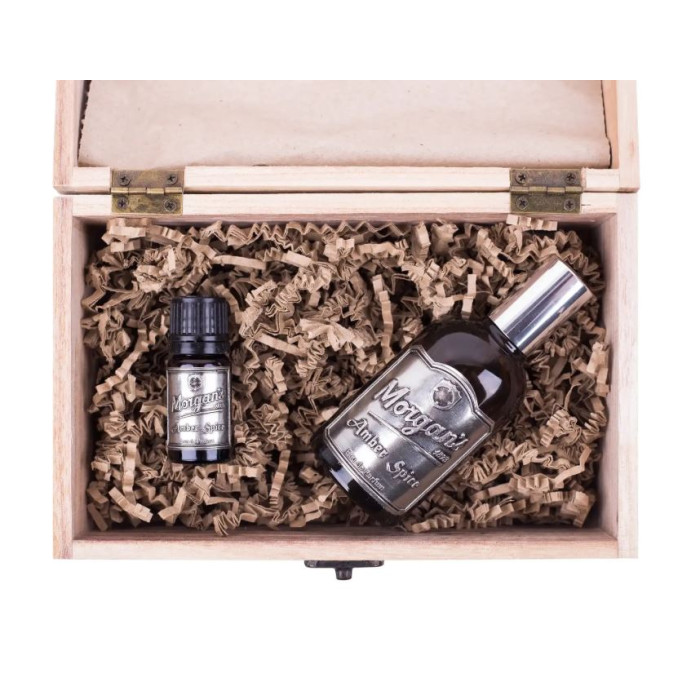 Подарочный набор бархатных духов Morgan's Amber Spice Chest