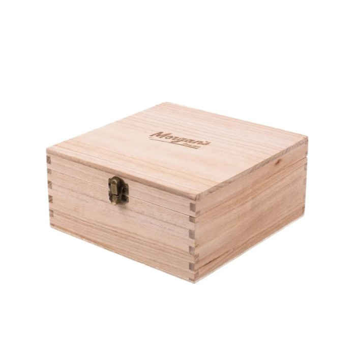 Подарочный набор стилизация и парфюм Morgan's Wooden Body & Cologne Box