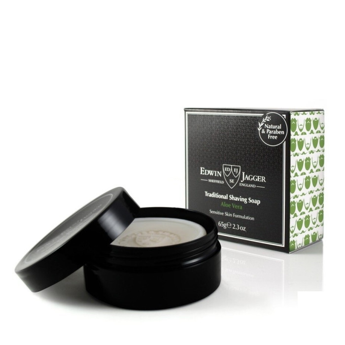 Мыло для бритья в чаше Edwin Jagger Aloe Vera