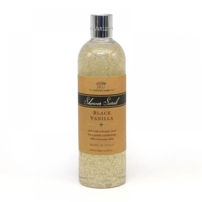 Гель-скраб для душу Saponificio Varesino Shower Scrub Black Vanilla 500 мл
