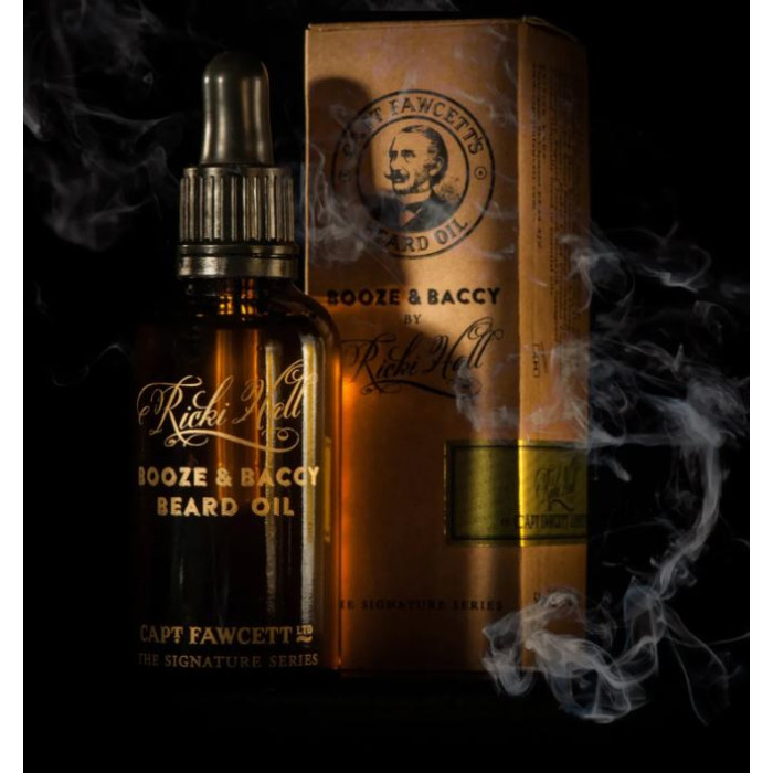 Олія для бороди Ricki Hall's Booze & Baccy Beard Oil CAPTAIN FAWCETT’S 50 мл