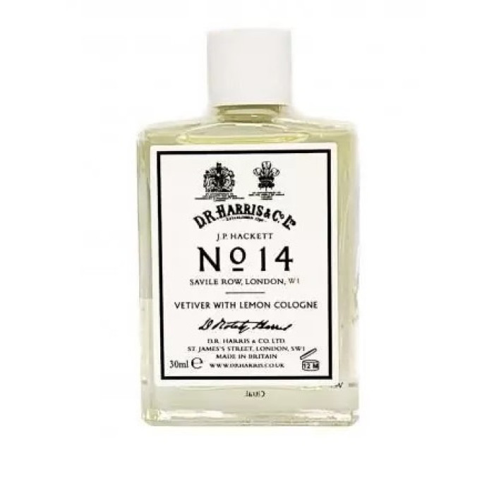 Одеколон №14 Vetiver with Lemon Cologne D R Harris, 30ml