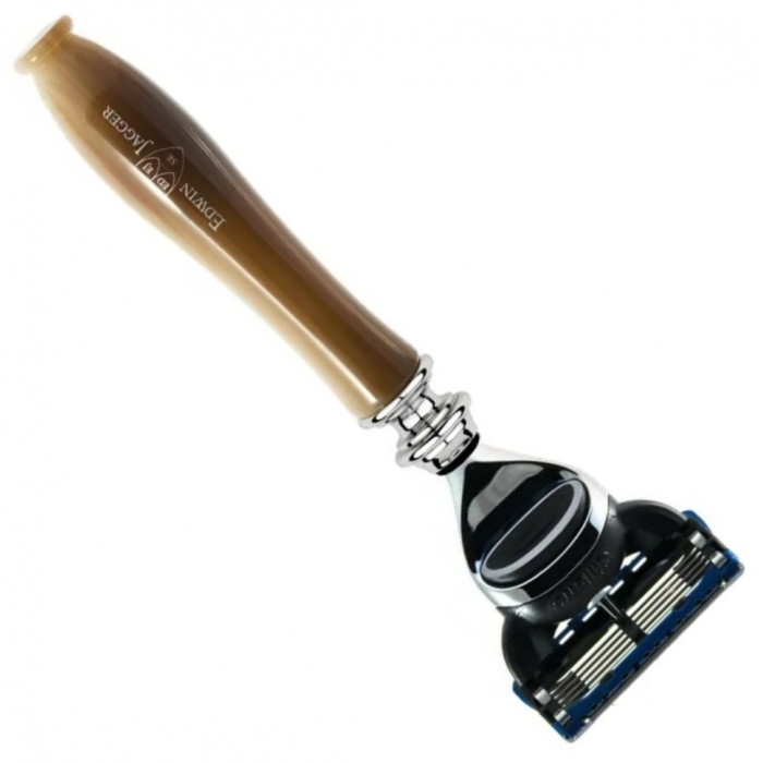 Станок для гоління Edwin Jagger LHCF Chatsworth Imitation Horn Fusion Razor