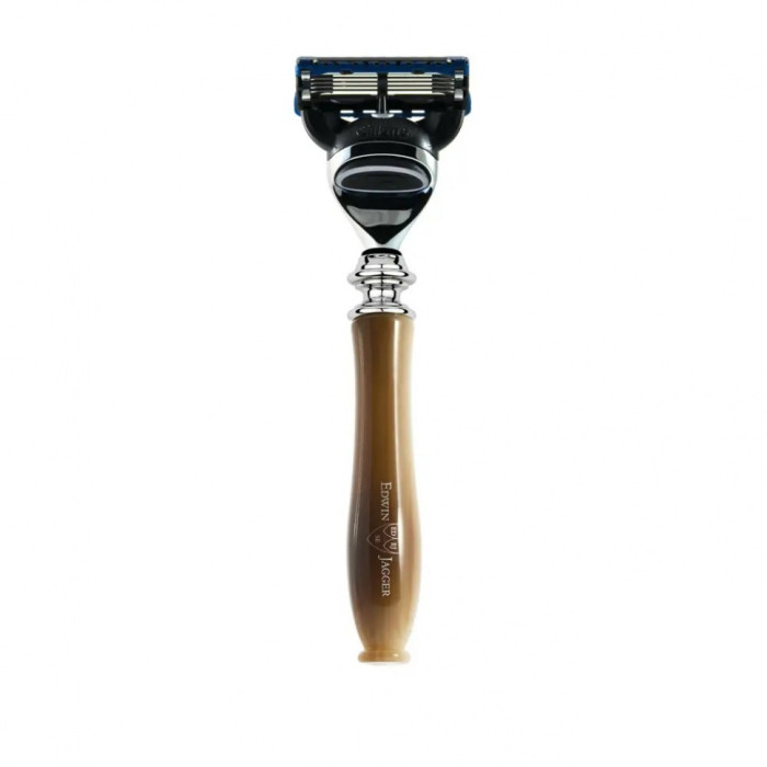 Станок для гоління Edwin Jagger LHCF Chatsworth Imitation Horn Fusion Razor
