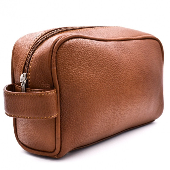 Шкіряна сумка для косметики Parker TBSADDLE Leather Toiletry Bag