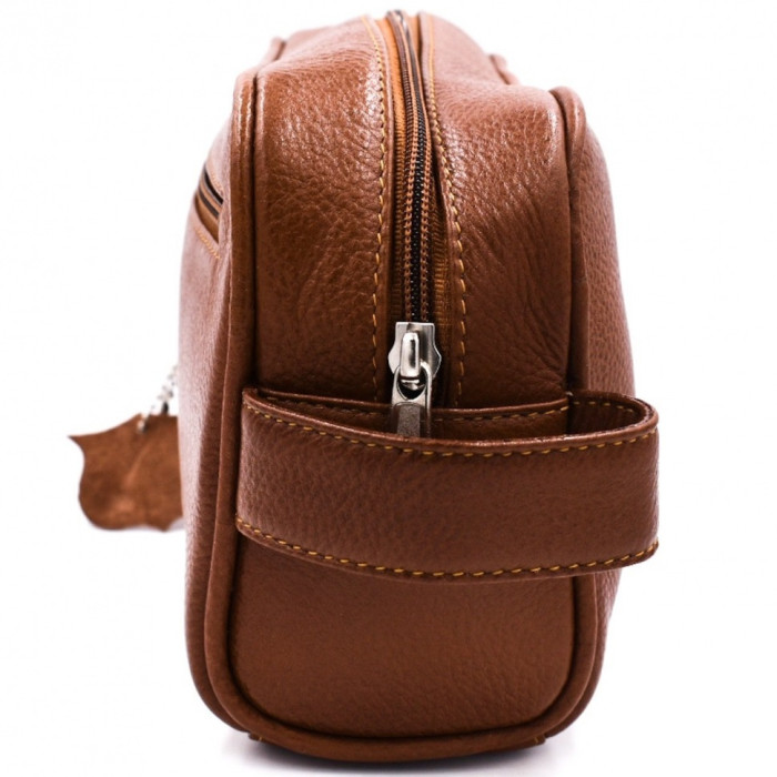 Шкіряна сумка для косметики Parker TBSADDLE Leather Toiletry Bag