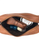 Шкіряна сумка для косметики Parker TBSADDLE Leather Toiletry Bag