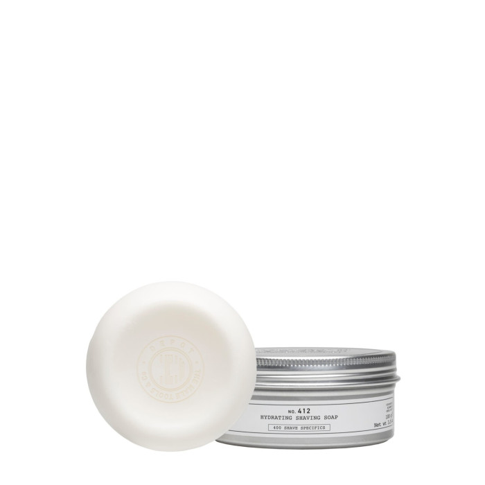 Мыло для бритья Depot 412 Hydrating shaving soap, 100 грамм