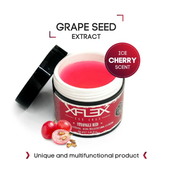Помада для волосся Xflex Strongly RED Wax 100ml