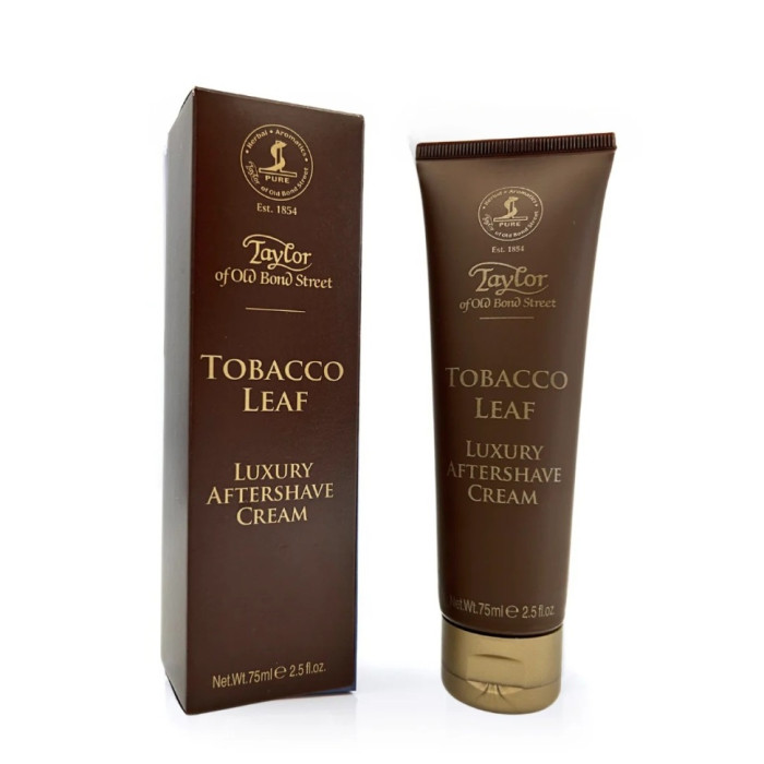 Крем після гоління Taylor of Old Bond Street Tobacco Leaf Aftershave Cream 75 мл