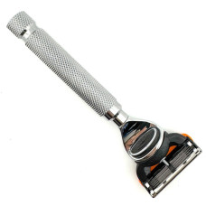 Станок для гоління Parker CHRFUS Fusion Compatible Deluxe Chrome Razor