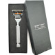 Станок для гоління Parker CHRFUS Fusion Compatible Deluxe Chrome Razor