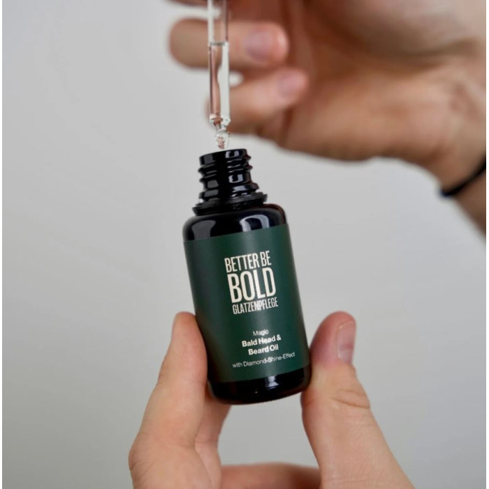 Олія для лисої голови та бороди Better Be Bold Magic Bald Head and Beard Oil 30 мл