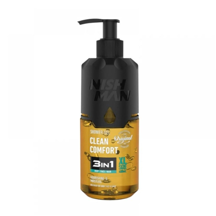 Гель для душа Nishman 3 в 1 Clean Comfort 480 мл