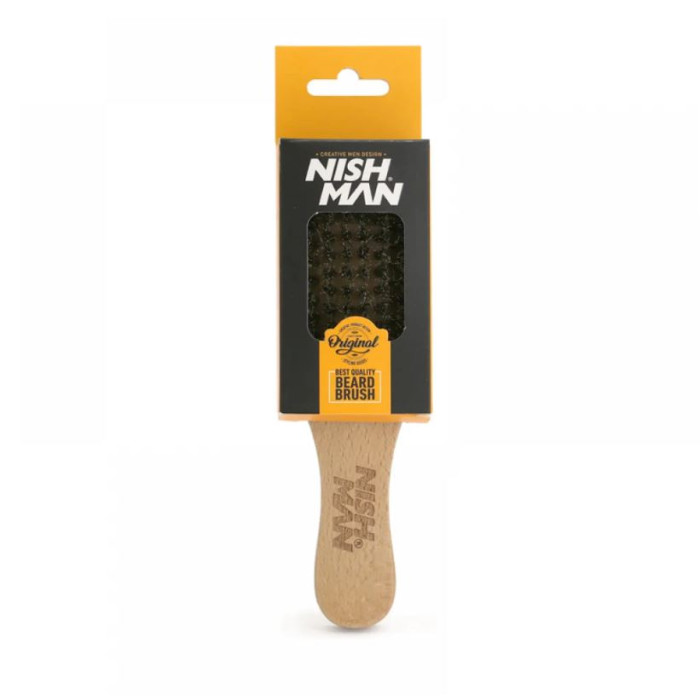 Щітка для бороди Nishman Premium Beard Brush