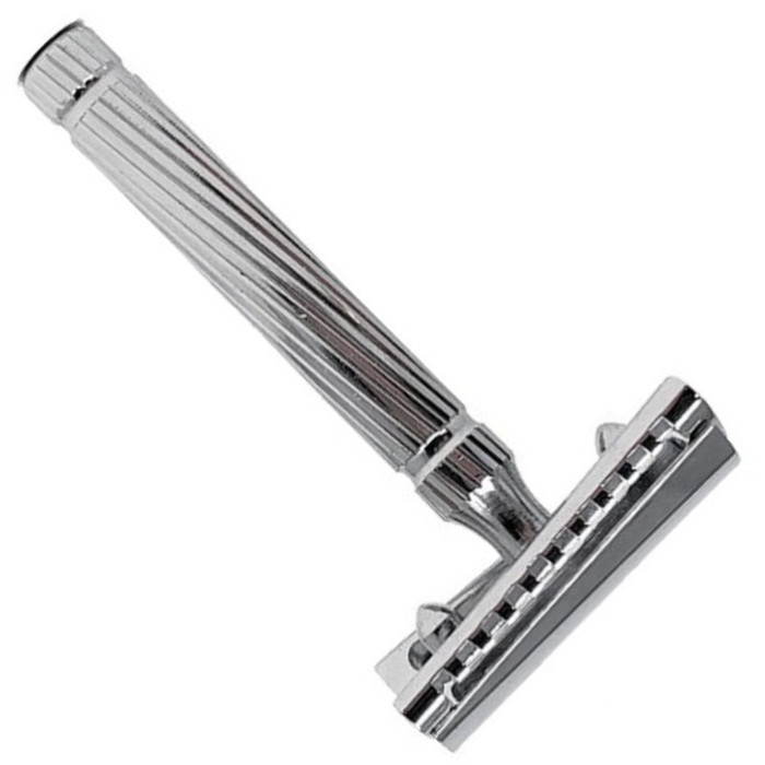 Станок для бритья Т-образный Fatip Piccolo Chrome Slant Closed Comb