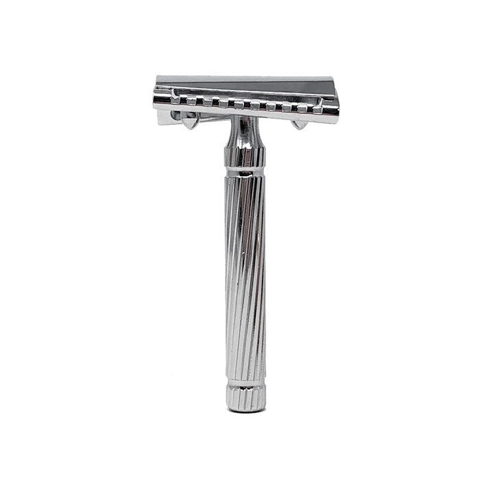 Станок для бритья Т-образный Fatip Piccolo Chrome Slant Closed Comb