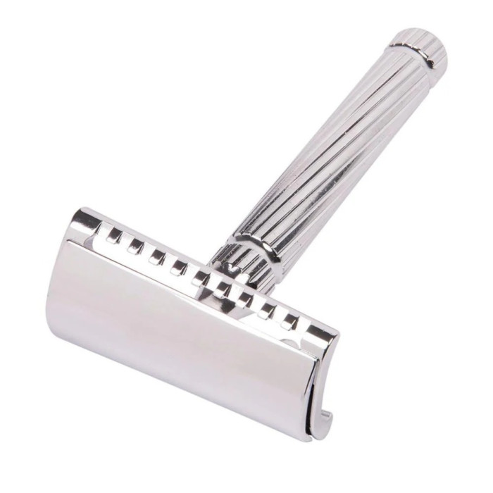 Станок для бритья Т-образный Fatip Piccolo Chrome Slant Closed Comb