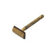 Станок для бритья Т-образный Pearl SS-01 Antique Brass Closed Comb